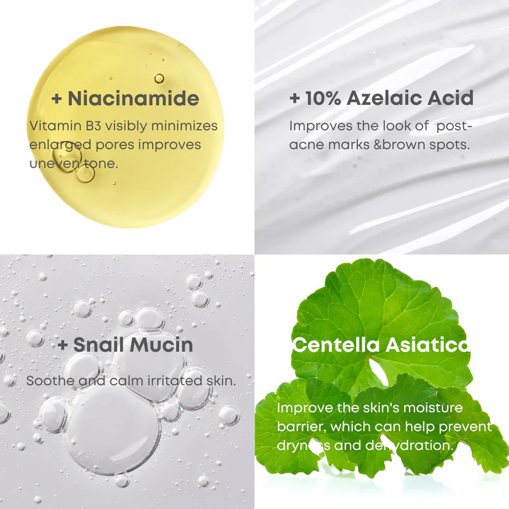 Nine Less A-Control 10% Azelaic Acid Serum 30ml