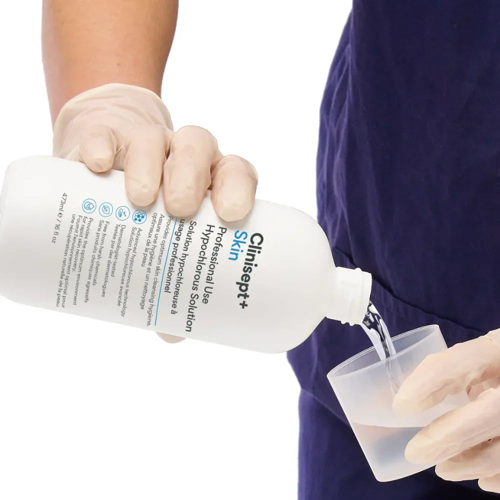 Clinisept+ Skin Cleansing Antimicrobial Hypochlorous Solution 490ml