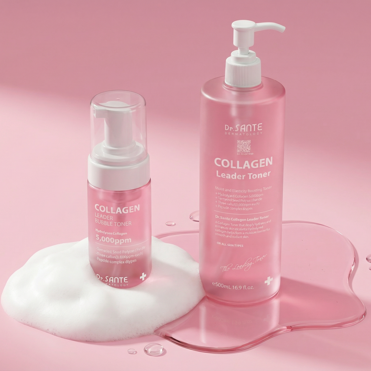Dr. SANTE Dermatology Collagen Leader Bubble Toner 100ml