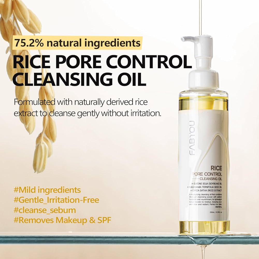 FABYOU Rice Pore Control Cleansing Oil 200ml