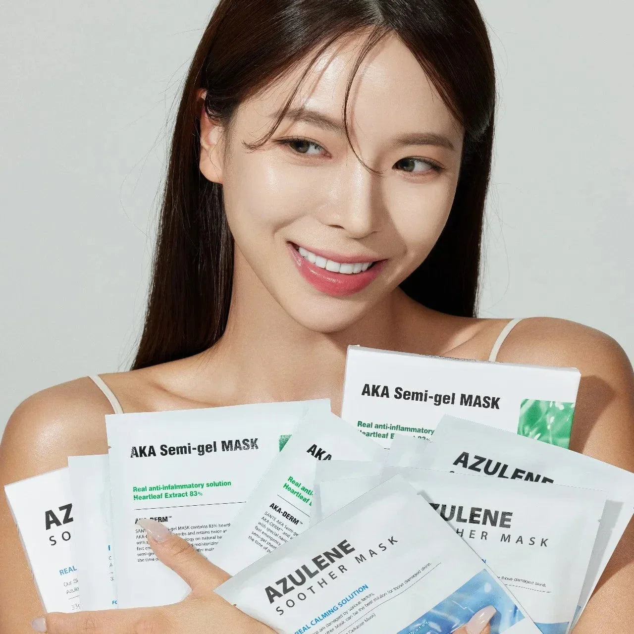 Dr.SANTE Dermatology Azulene Soother Mask 1 box (33g x 10pcs)