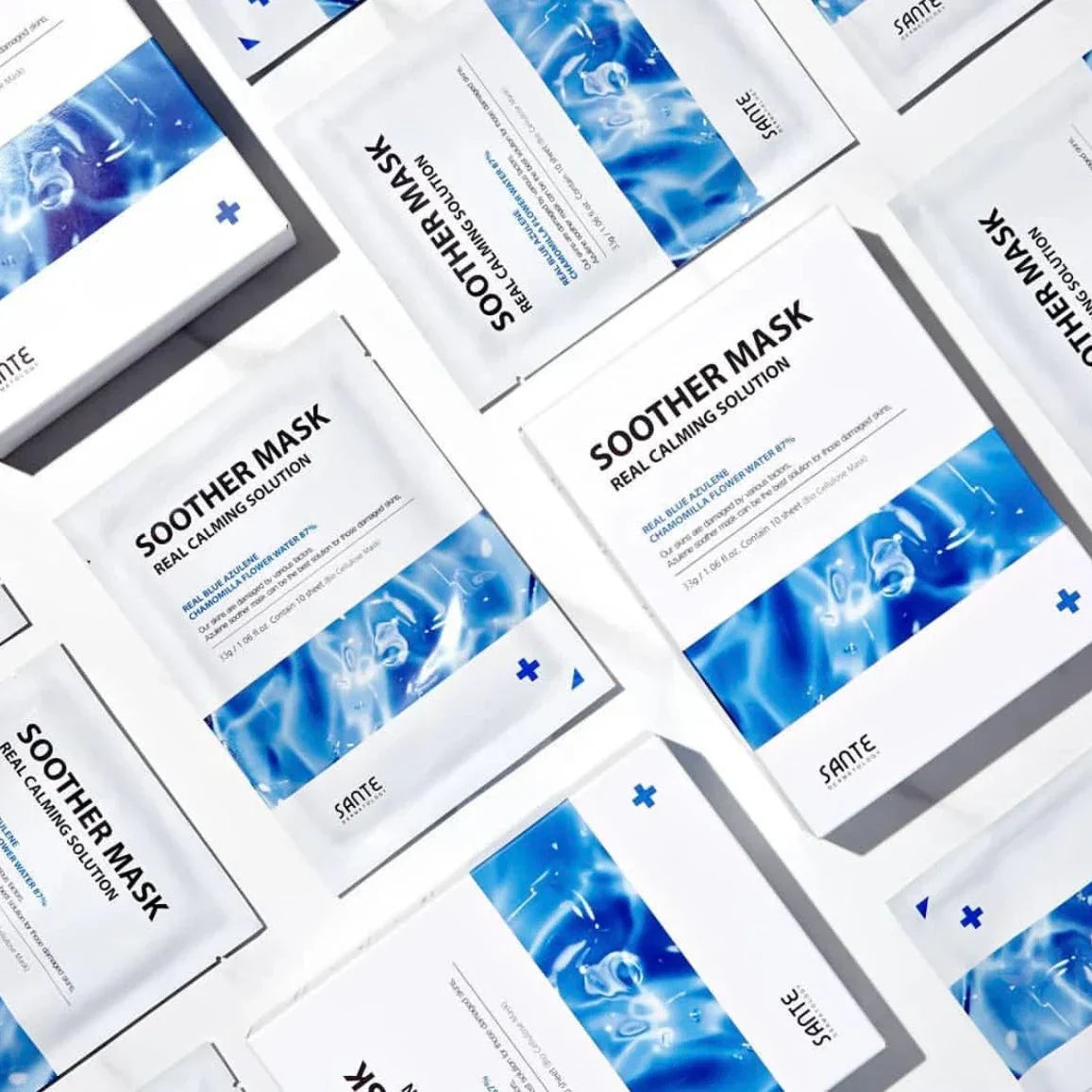 Dr.SANTE Dermatology Azulene Soother Mask 1 box (33g x 10pcs)