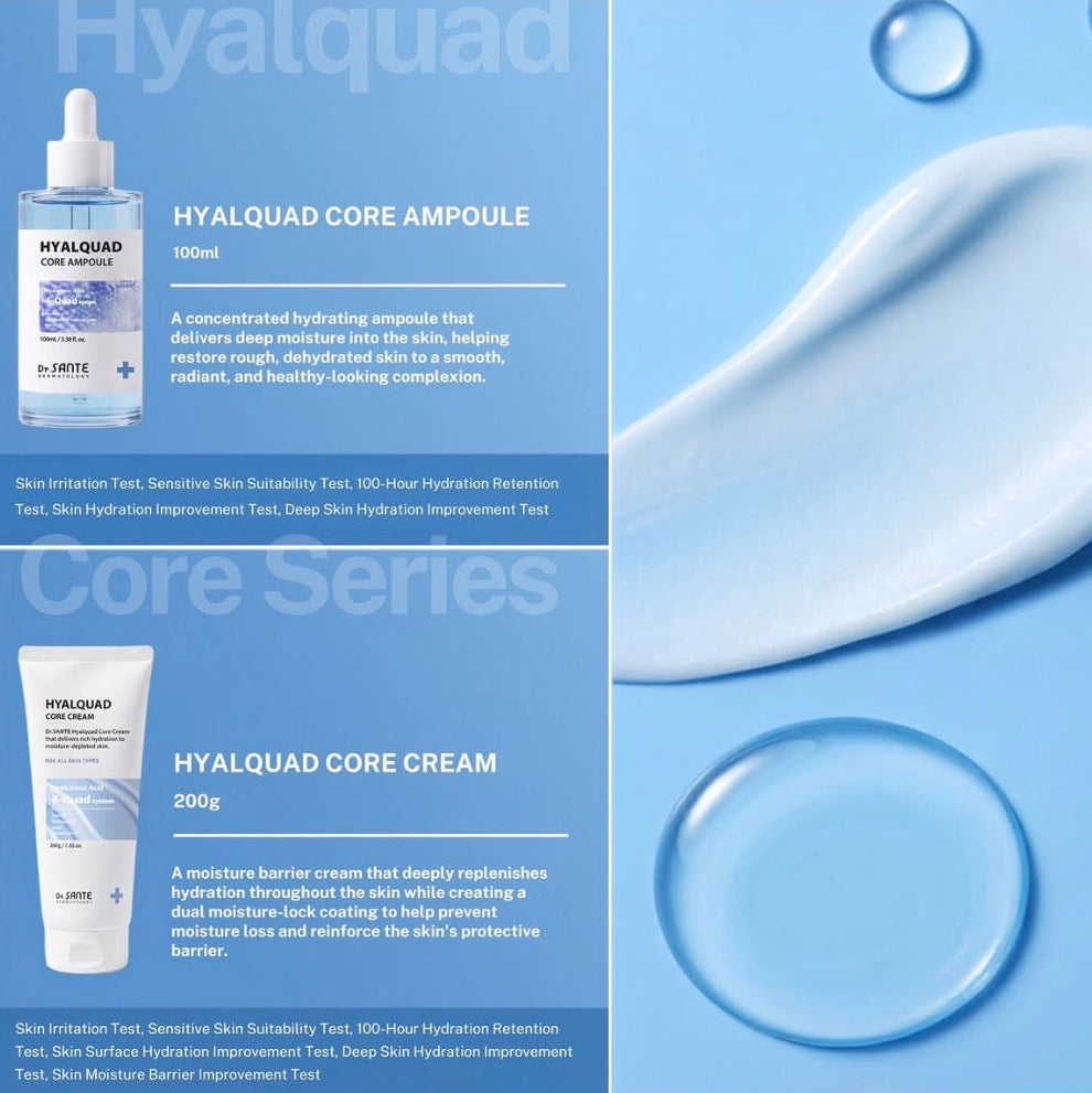 Dr. SANTE Dermatology Hyalquad Core Cream 200g