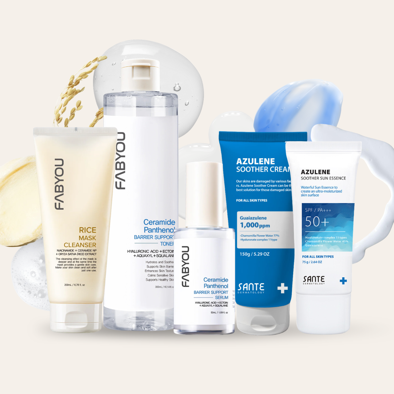 HOME CARE SET: Sensitive Skin & Instant Soothing (AM Routine)