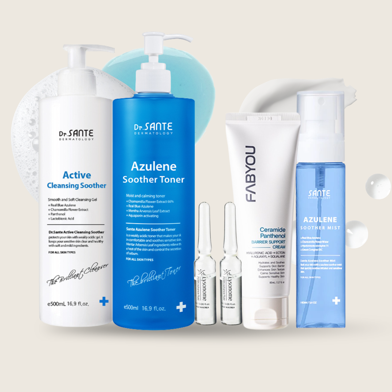 HOME CARE SET: Pore Tightening & Regeneration (AM Routine)