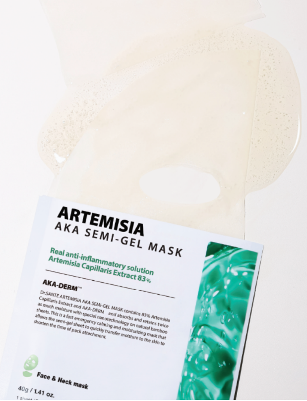 Dr.SANTE Dermatology Artemisia AKA Semi-gel Mask 1 box (30g x 5pcs)