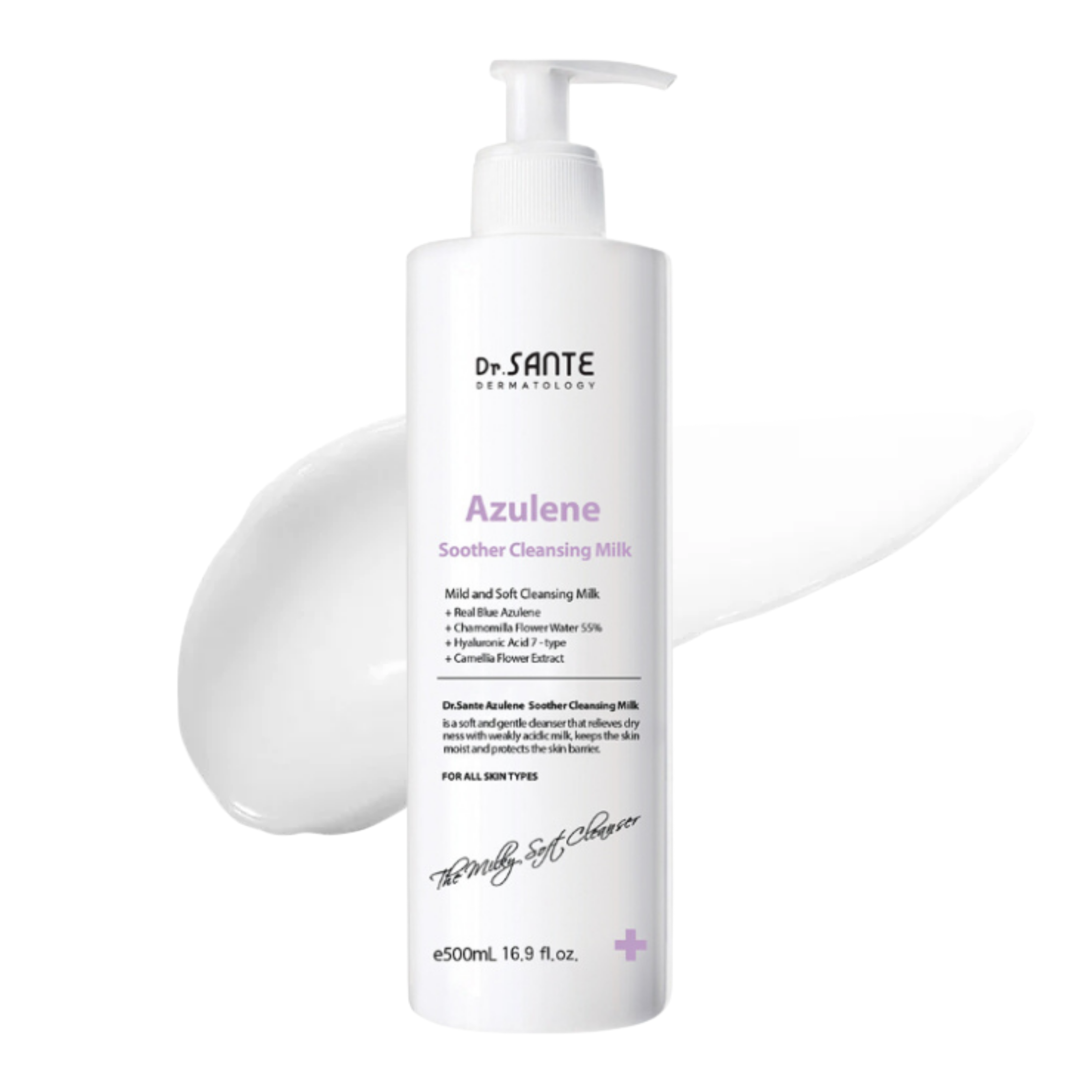 Dr.SANTE Dermatology Azulene Soother Cleansing Milk 200ml