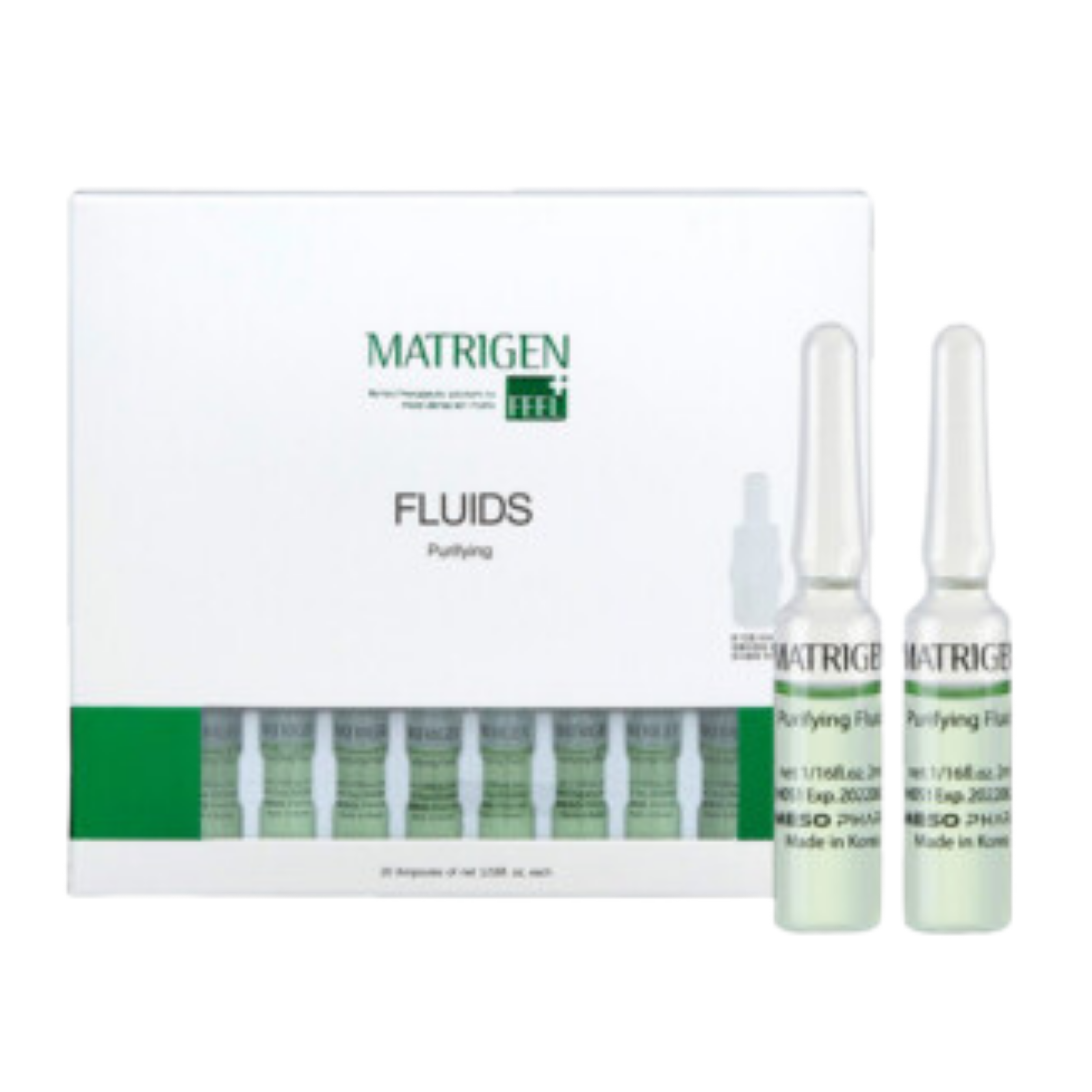 Matrigen Fluids Purifying Ampoule 20x2ml