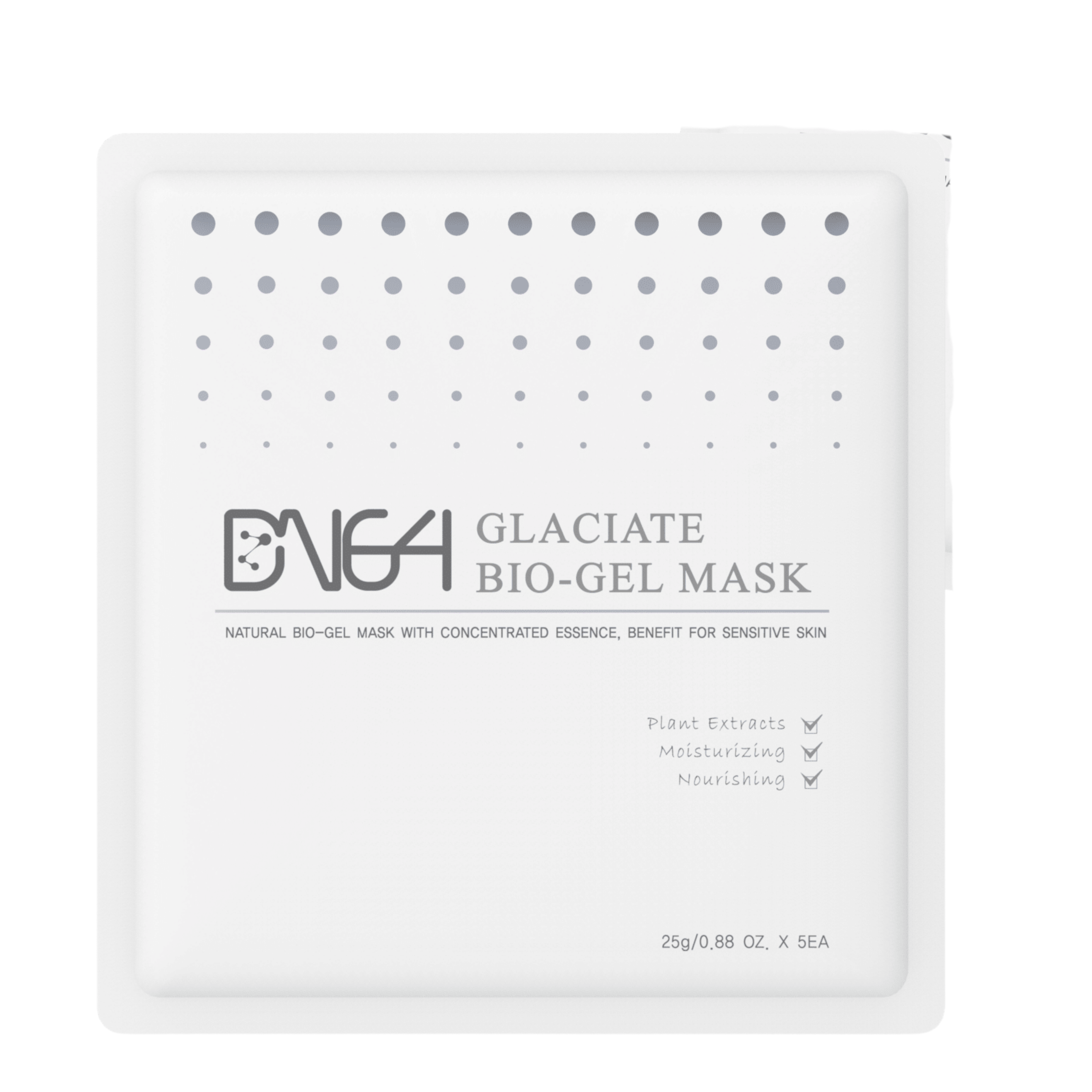 DN64 Glaciate Bio-gel Mask 1 box (25g x 5pcs)