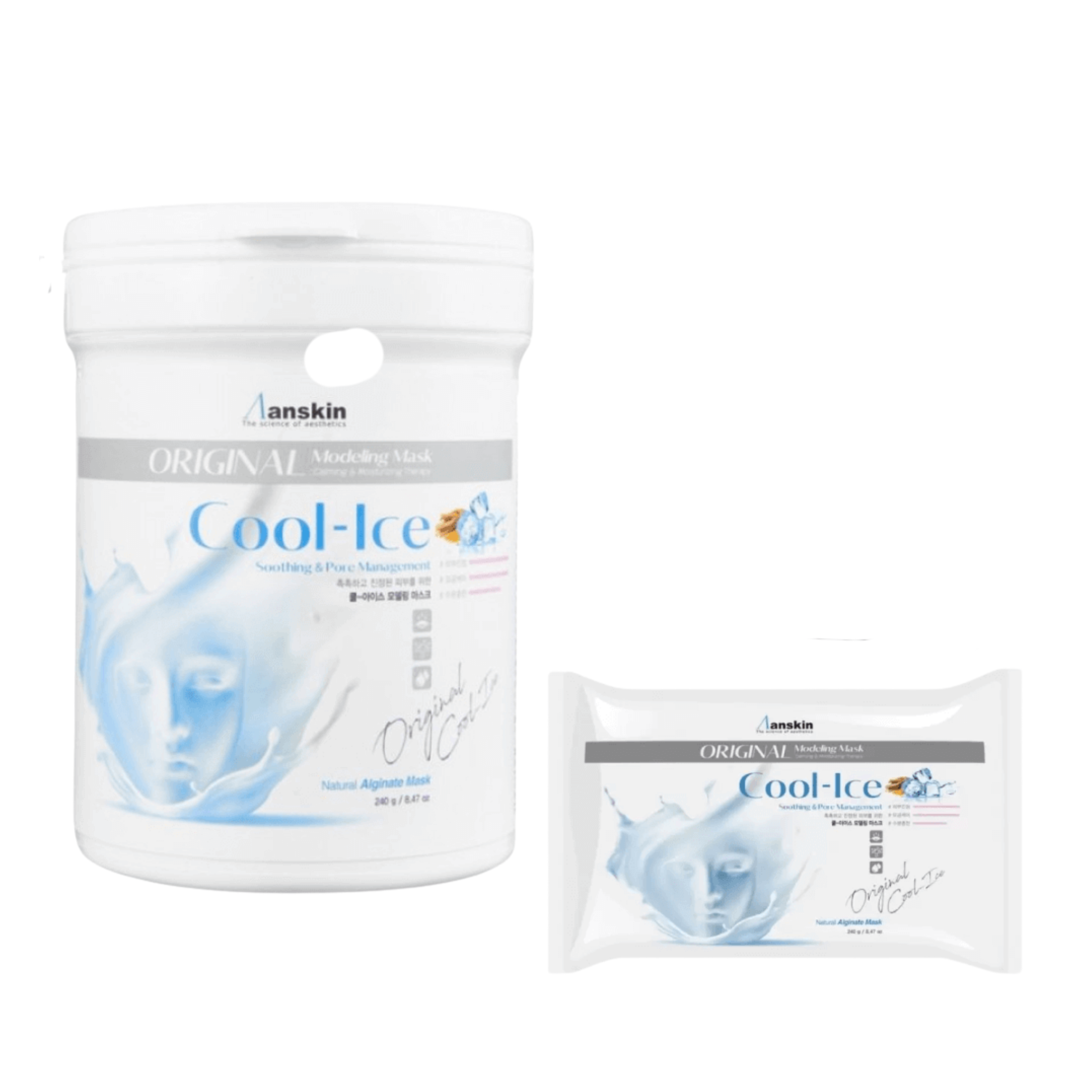 Anskin Original Cool-Ice Modeling Mask 240g - REFILL