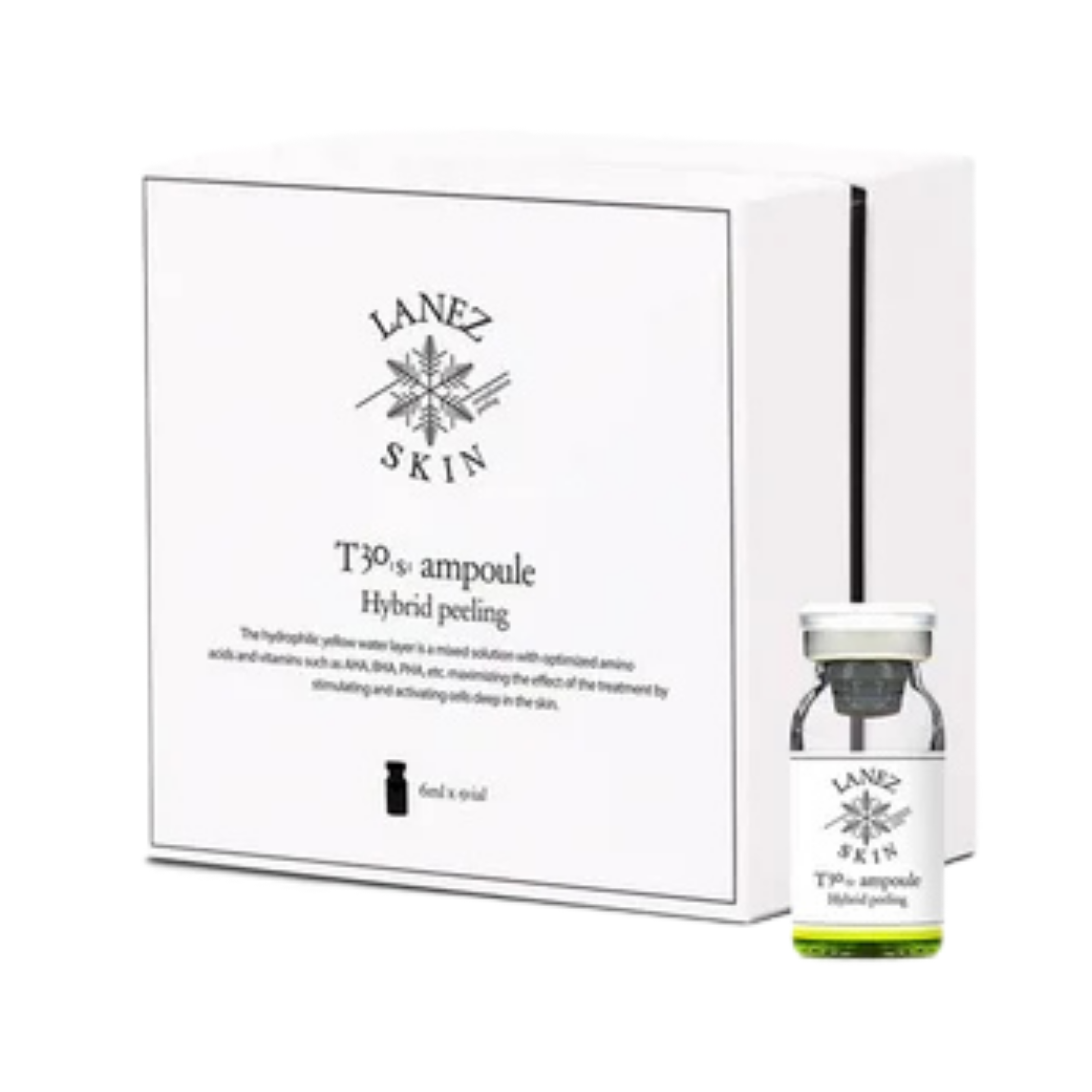 Lanez Skin T30 Hybrid Peeling 6 ml × 5 pcs – Chemical Peel