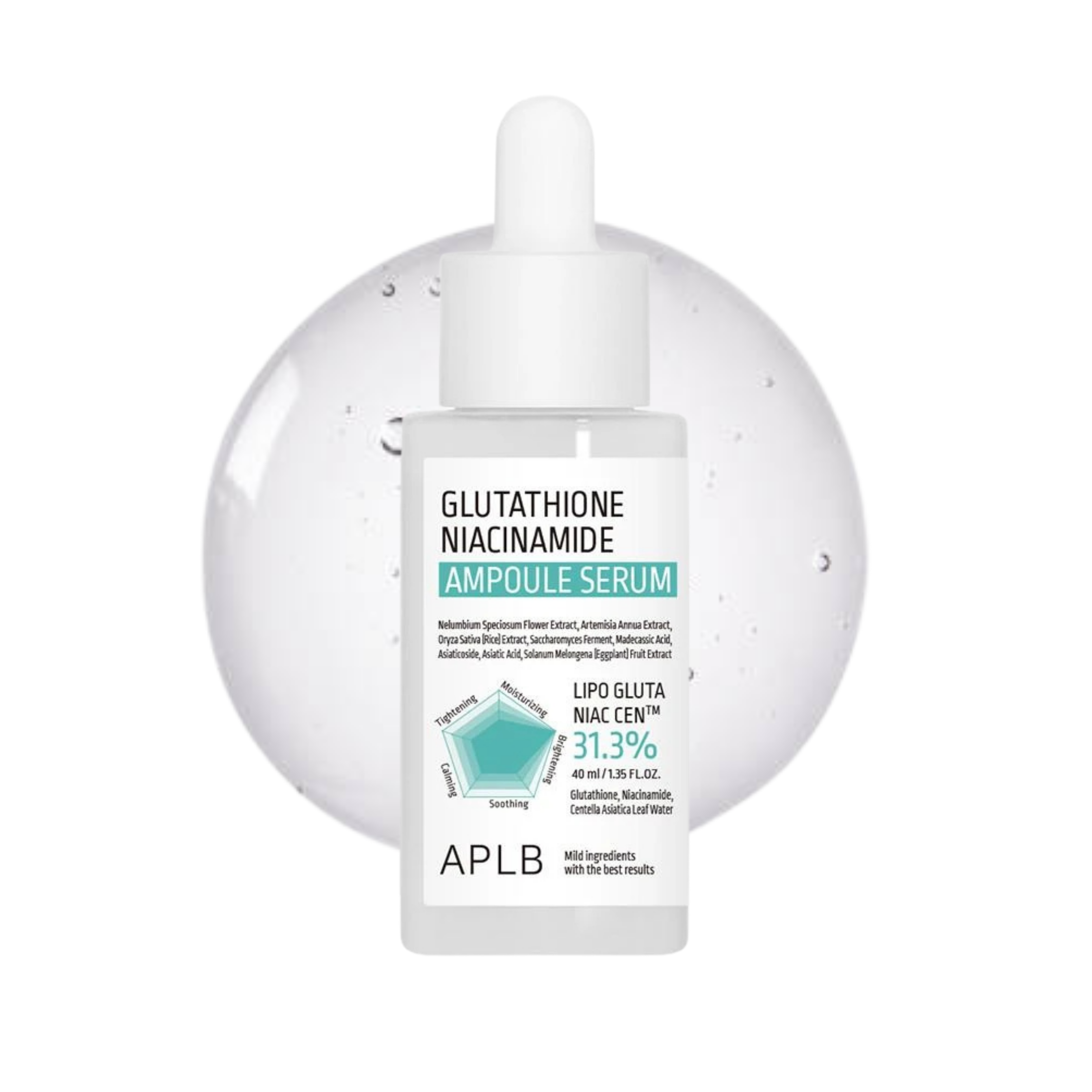 APLB Glutathione Niacinamide Ampoule Serum 40ml